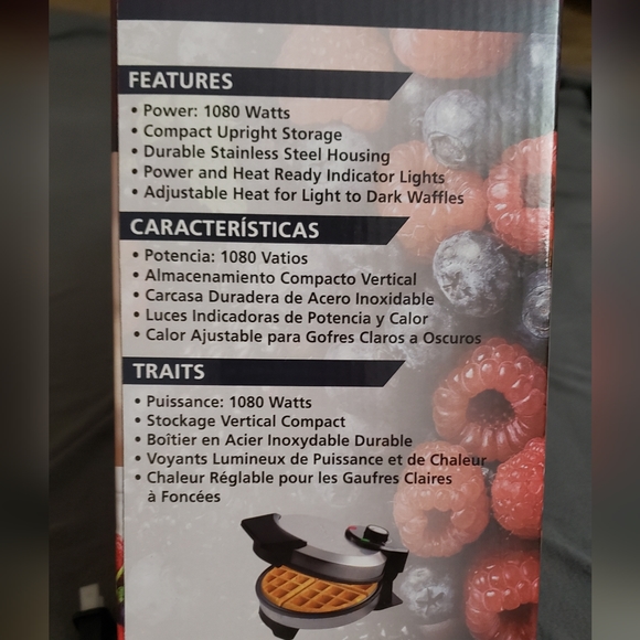 Belgian waffle maker - Picture 4 of 4